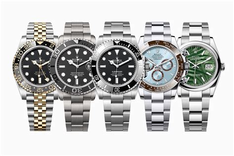 how many rolex watches are there|Rolex watch models by year.